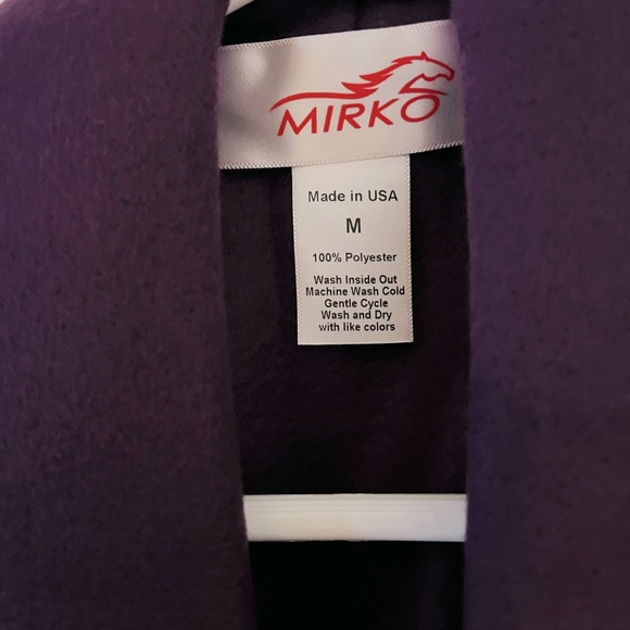 Brand New Mirko Purple Fleece Children’s Robe Size M - Picture 4 of 6